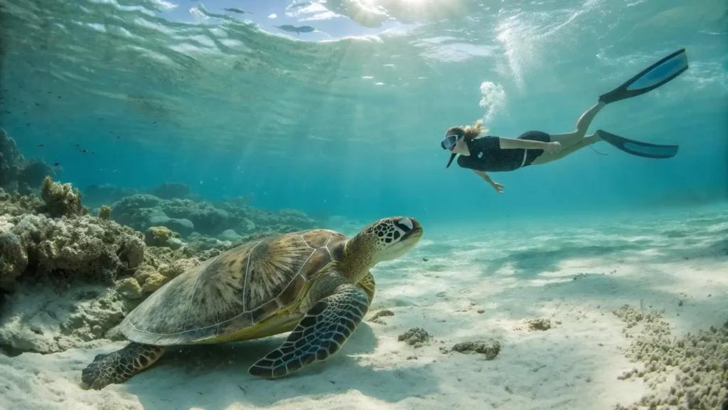 Pantai Derawan Kalimantan Timur: Snorkeling dan Penangkaran Penyu